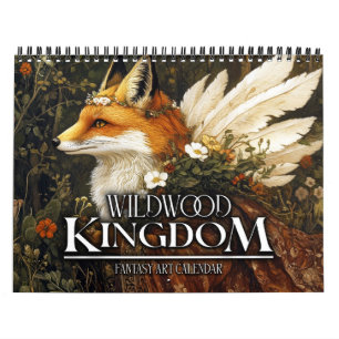 Calendario de Arte Fantástico del Reino de Wildwoo
