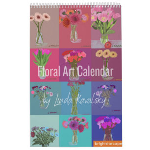 Calendario De Arte Floral De Linda Kavalsky+Fechas