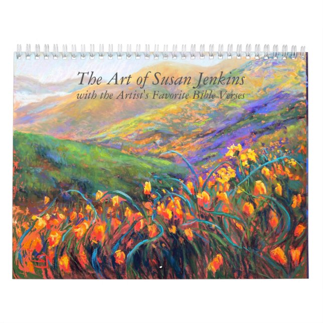Calendario de arte floral de Susan Jenkins (Tapa)