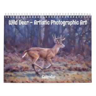 Calendario de Arte Fotográfico Artístico de Deer S