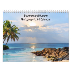 Calendario de Arte Fotográfico de Playas y Océanos