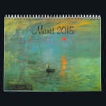 Calendario de arte francés Monet 2015<br><div class="desc">Calendario de arte francés Monet 2015</div>