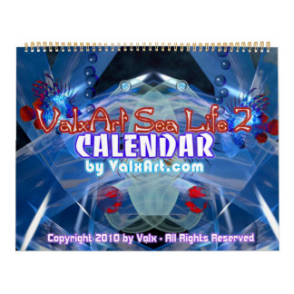 Calendario de arte Gran Vida al Mar de 2013 de Val