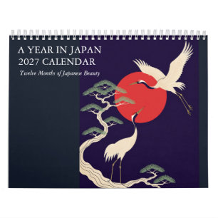 Calendario de Arte Japonés 2027 Un Año en Japón