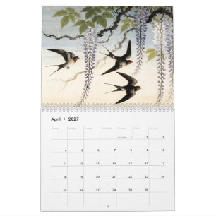 Calendario de Arte Japonés Inspirado en Maruyama O