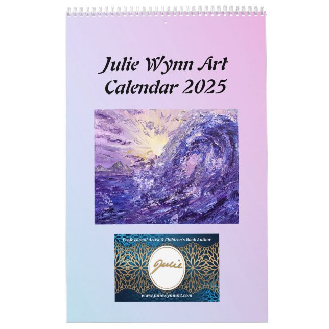 Calendario de Arte Julie Wynn 2025 (Tapa)