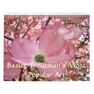 CALENDARIO DE ARTE MÁS POPULAR Flores de Baslee Tr