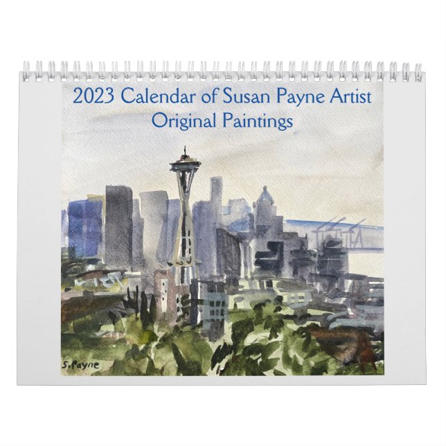 Calendario de Arte Noroeste de Susan Payne Pacific (Tapa)