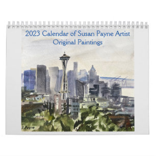 Calendario de Arte Noroeste de Susan Payne Pacific