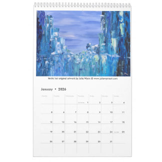 Calendario de Arte Nuevo Julie Wynn 2026