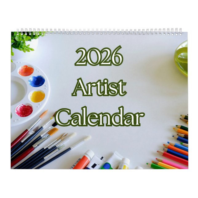 Calendario de artistas (Tapa)