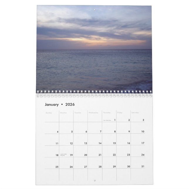 Calendario de Aruba (Jan 2026)
