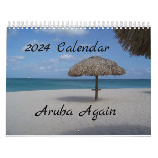 Calendario de Aruba de nuevo 2024