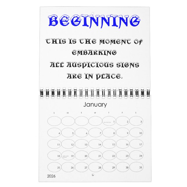 CALENDARIO DE ASALANTES SUPREMO (Jan 2026)