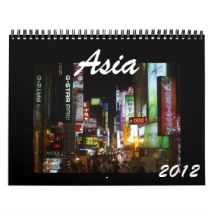 calendario de Asia 2012