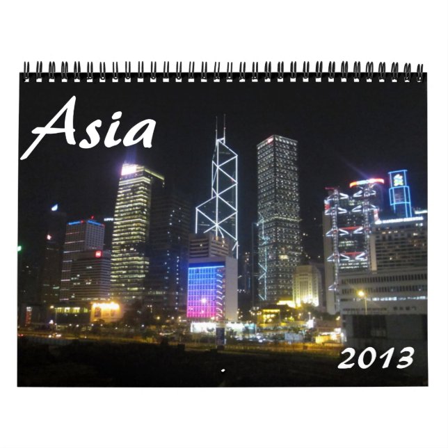 calendario de Asia 2013 (Tapa)