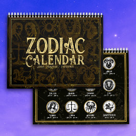 Calendario de astrología Zodiac