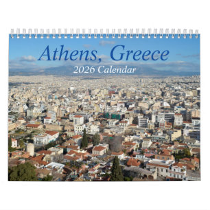 Calendario de Atenas Grecia 2025