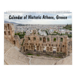 Calendario de Atenas y Grecia