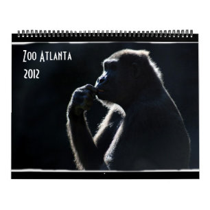 Calendario de Atlanta 2012 del parque zoológico