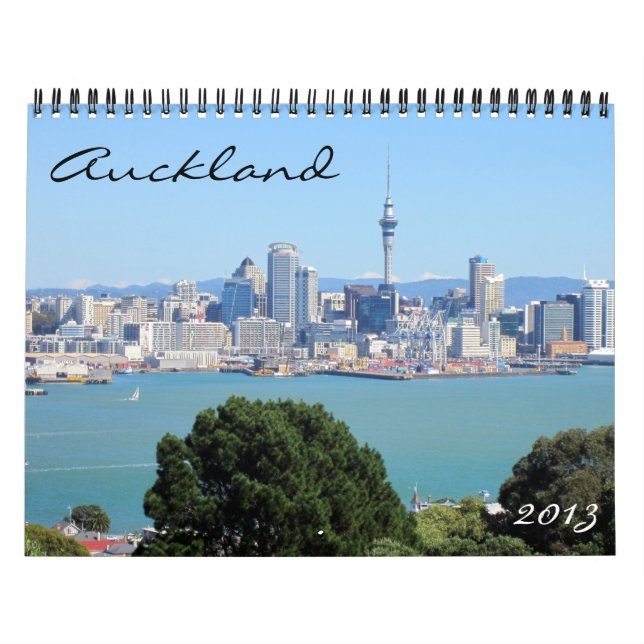 calendario de Auckland 2013 (Tapa)
