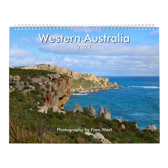 Calendario de Australia Occidental 2027 (Tapa)