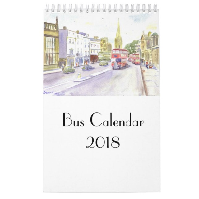 Calendario de autobuses 2019 (Tapa)