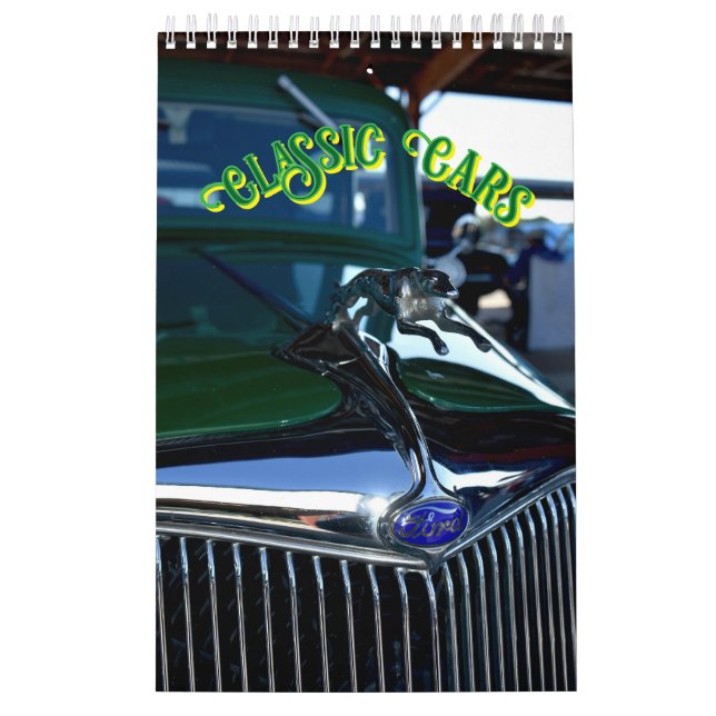 Calendario de Autos Clásicos (Tapa)
