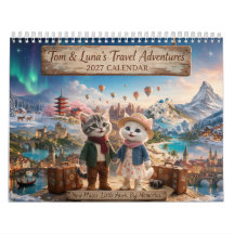 Calendario de Aventuras de Viaje de Tom & Luna 202