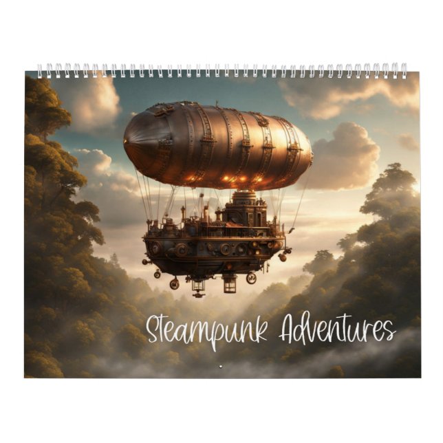Calendario de Aventuras Steampunk (Tapa)
