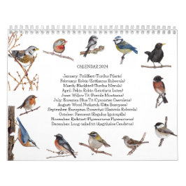 Calendario de aves 2024