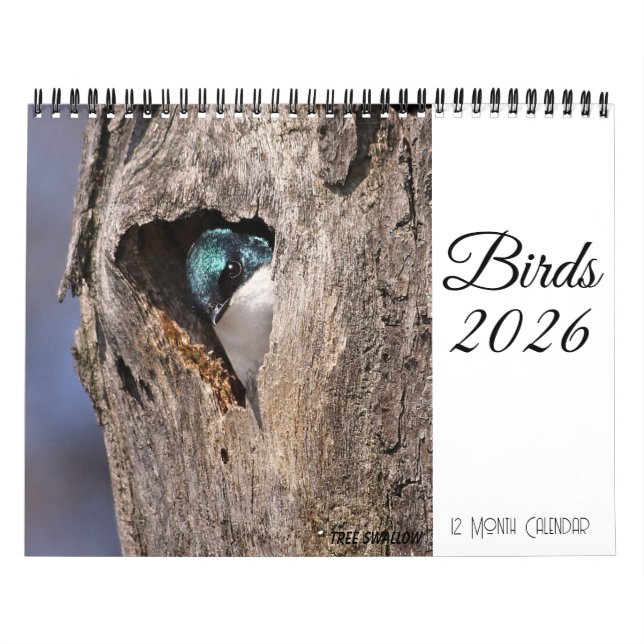 Calendario de aves 2026 (Tapa)