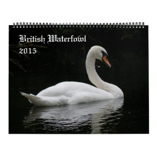 Calendario de aves acuáticas británicas 2015