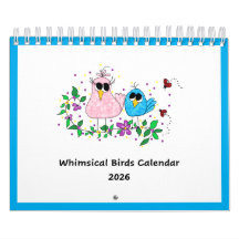 Calendario de Aves Caprichosas 2026 . . .