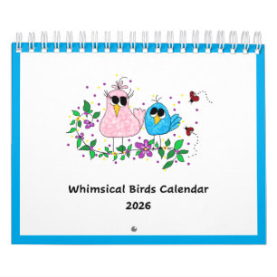 Calendario de Aves Caprichosas 2026 . . .