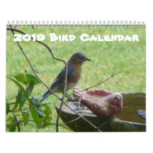 Calendario de aves de 2019