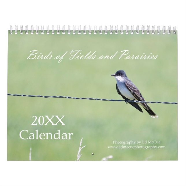 Calendario de Aves de Campos y Parias (Tapa)
