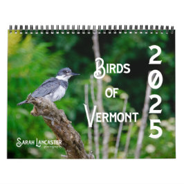 Calendario de Aves de Vermont de 2025