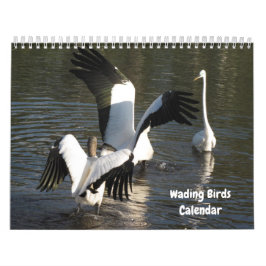 Calendario de aves de Wading