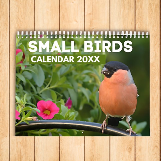 Calendario de aves pequeñas 2025 (Subido por el creador)