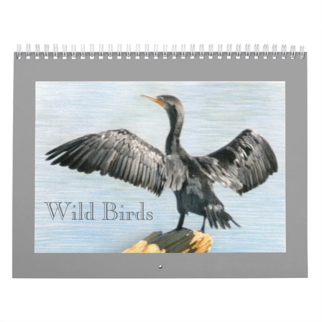 Calendario de Aves Silvestres de Colorado Occident (Tapa)