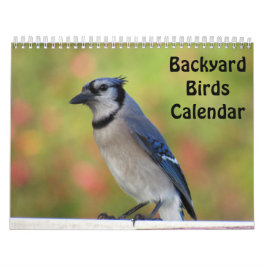 Calendario de aves traseras