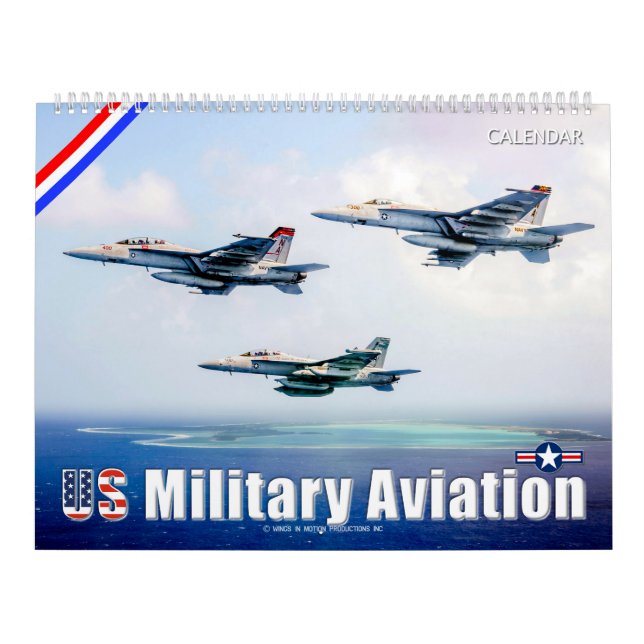 CALENDARIO DE AVIACIÓN MILITAR DE LOS EE.UU. (Tapa)