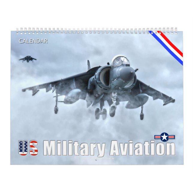 CALENDARIO DE AVIACIÓN MILITAR DE LOS EE.UU. (Tapa)