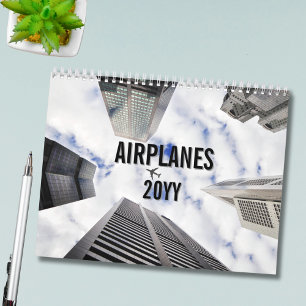Calendario de Avión  Foto Piloto Aviador Diversión