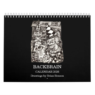 Calendario de Backbrain 2026 (Doble Página)