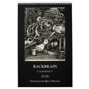 Calendario de Backbrain V, 2026, Página Única