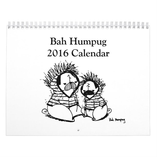 Calendario de Bah Humpug 2016 (Tapa)