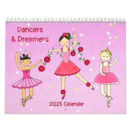 Calendario de bailarinas y soñadores 2025