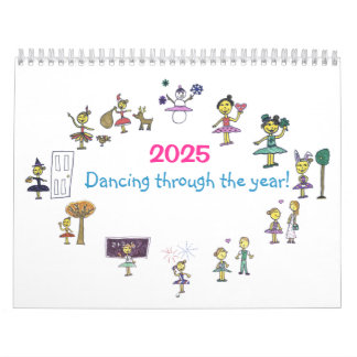 Calendario de baile 2025